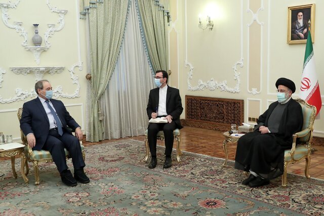 Iran seeks to strengthen Tehran-Damascus ties, especially in economy, trade: President Raisi