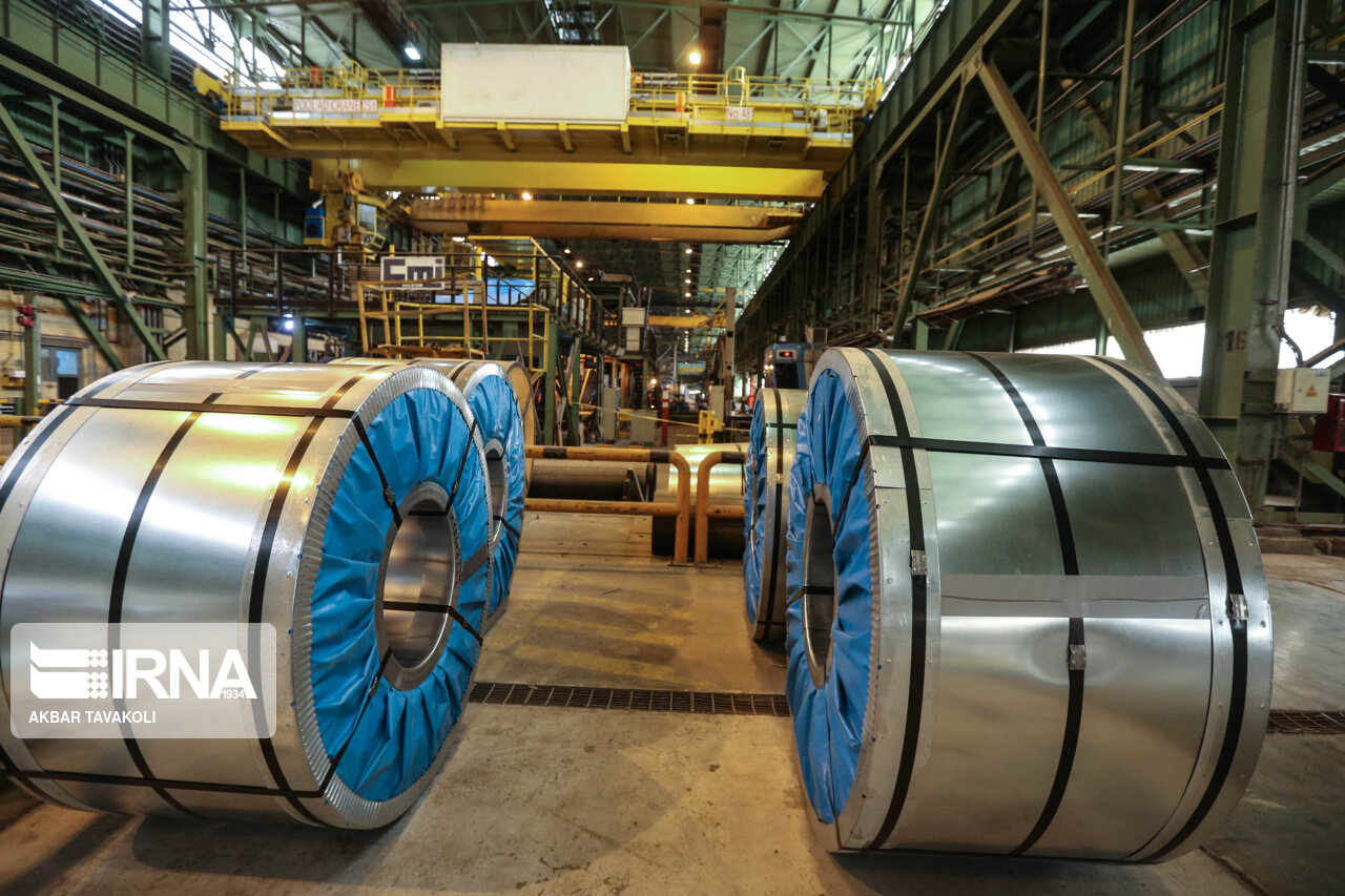 راهبرد بازار؛ تولید بیش از یک میلیون و ۵۰۰ هزار تن انواع ورق فولادی در گیلان